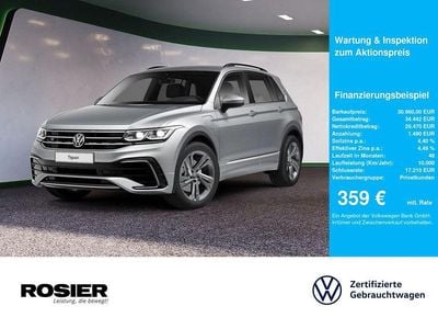Utilizat 2021 VW Tiguan R-line SUV | 33.431 EUR (Scump)