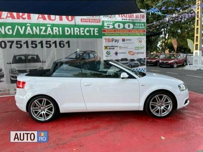 Second-hand Audi A3 Cabriolet S-Line 140 CP (102 kW) 2012 Alb Cabrio