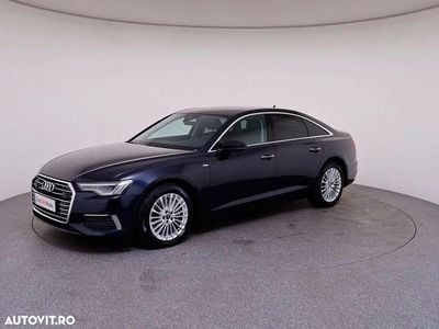 Albastru inchis metalic Utilizat 2021 Audi A6 Design Break | 36.000 EUR (Preț OK)