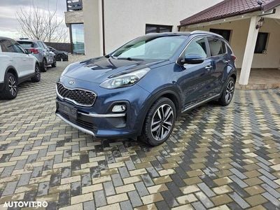 Second-hand Kia Sportage Platinum 136 CP (100 kW) 2021 Culoarealbastru SUV