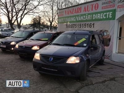 Second-hand Dacia Logan 75 CP (55 kW) 2007 Albastru Berlinǎ