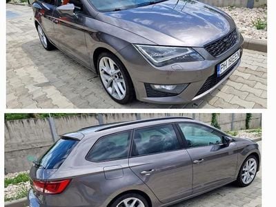 Auriu Utilizat 2015 Seat Leon FR Break | 9.900 EUR (Puțin scump)