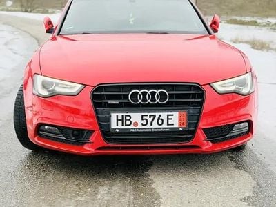 Second-hand Audi A5 S-Line 245 CP (180 kW) 2016 Rosu Hatchback