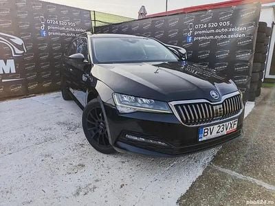 Second-hand Skoda Superb SportLine 150 CP (110 kW) 2022 Negru Break