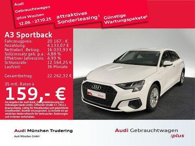 Utilizat 2022 Audi A3 Sportback e-tron Hatchback | 22.454 EUR (Super Preț)