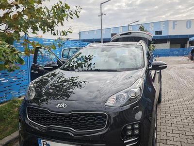 Second-hand Kia Sportage GT-Line 185 CP (136 kW) 2017 Culoarenegru SUV