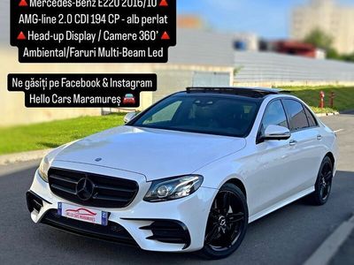 Alb Utilizat 2016 Mercedes E220 AMG line Berlinǎ | 25.990 EUR (Scump)