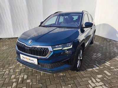 Albastru inchis metalic Utilizat 2022 Skoda Karoq Style SUV | 26.497 EUR (Puțin scump)