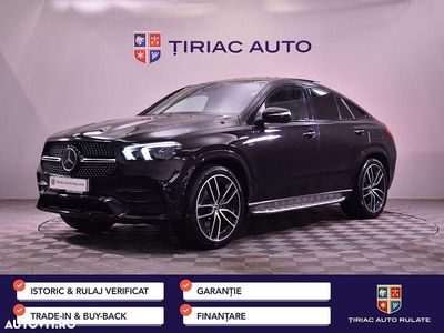 Second-hand Mercedes GLE350 AMG line 319 CP (234 kW) 2021 Culoarenegru Coupe