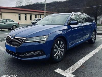 Culoarealbastru Second-hand 2023 Skoda Superb Premium Edition Break | 19.500 EUR (Preț bun)