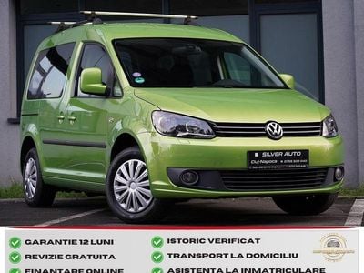 Second-hand VW Caddy 105 CP (77 kW) 2013 Culoareverde Monovolum