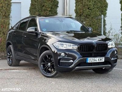 Second-hand BMW X6 Comfort Edition 313 CP (230 kW) 2018 Culoarenegru SUV