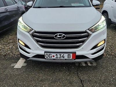 Second-hand Hyundai Tucson Passion 141 CP (103 kW) 2018 Culoarealb SUV