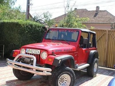 Second-hand Jeep Wrangler 87 CP (63 kW) 2000 Rosu SUV