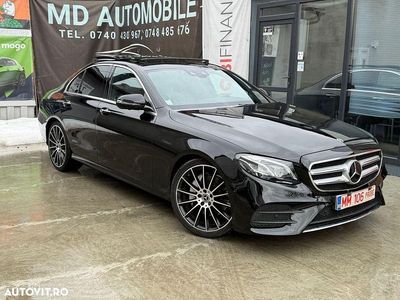 Second-hand Mercedes E220 AMG line 194 CP (142 kW) 2019 Culoarenegru Berlinǎ