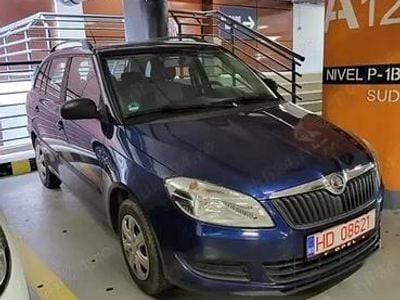 Second-hand Skoda Fabia 63 CP (46 kW) 2010 Albastru Hatchback