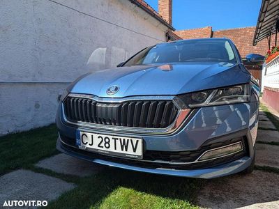 Culoarealbastru Utilizat 2020 Skoda Octavia Exclusive Break | 17.000 EUR (Puțin scump)