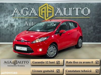 Rosu Utilizat 2008 Ford Fiesta Trend Hatchback | 3.999 EUR