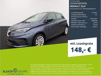 Utilizat 2021 Renault Zoe Experience Hatchback | 14.892 EUR (Preț OK)