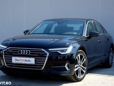 Negru metalic perleffect Utilizat 2023 Audi A6 Design Berlinǎ | 43.490 EUR (Preț OK)
