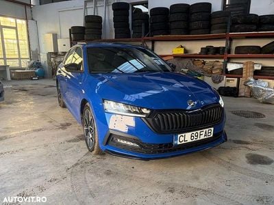 Culoarealbastru Second-hand 2023 Skoda Octavia SportLine Break | 23.000 EUR (Puțin scump)