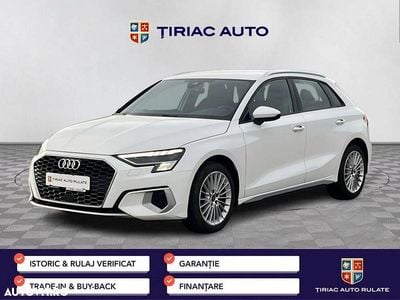 Culoarealb Utilizat 2022 Audi A3 Sportback Advanced Hatchback | 26.400 EUR (Puțin scump)