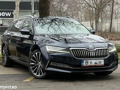 Second-hand Skoda Superb LAURIN & KLEMENT 190 CP (139 kW) 2020 Culoarealbastru Break