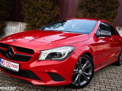 Second-hand Mercedes CLA200 AMG line 156 CP (114 kW) 2013 Culoarerosu Coupe
