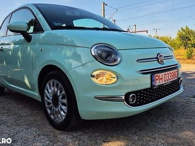 Second-hand Fiat 500 Lounge 69 CP (50 kW) 2016 Verde Hatchback