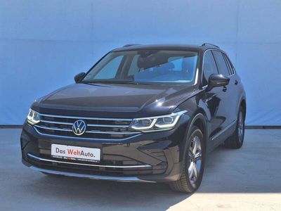 Negru metalic perleffect Second-hand 2022 VW Tiguan Elegance SUV | 28.900 EUR (Puțin scump)