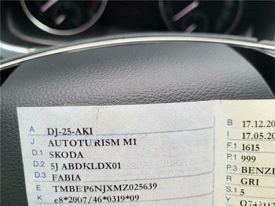 second-hand Skoda Fabia
