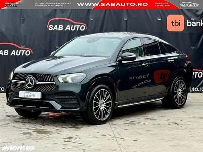 Second-hand Mercedes GLE400 AMG line 330 CP (242 kW) 2021 Culoareverde Coupe