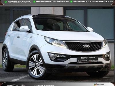 Second-hand Kia Sportage Style 185 CP (136 kW) 2014 Culoarealb SUV