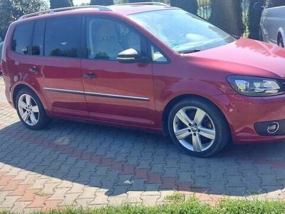 Rosu Utilizat 2011 VW Touran Highline Monovolum | 8.400 EUR (Preț OK)