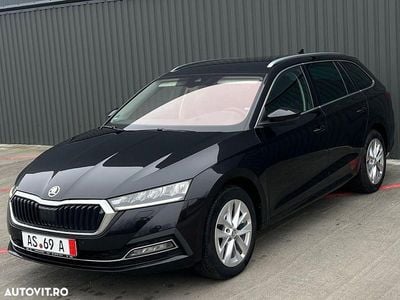 Second-hand Skoda Octavia First Edition 150 CP (110 kW) 2021 Culoarenegru Break