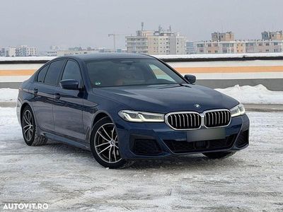 Culoarealbastru Second-hand 2021 BMW 520 M Sport Berlinǎ | 28.300 EUR (Puțin scump)