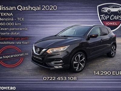 Second-hand Nissan Qashqai Tekna+ 160 CP (117 kW) 2020 Culoarenegru SUV