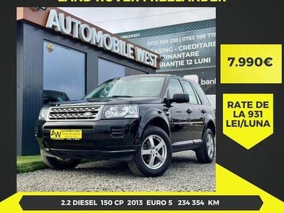 Culoarenegru Utilizat 2013 Land Rover Freelander 2 S SUV | 7.990 EUR
