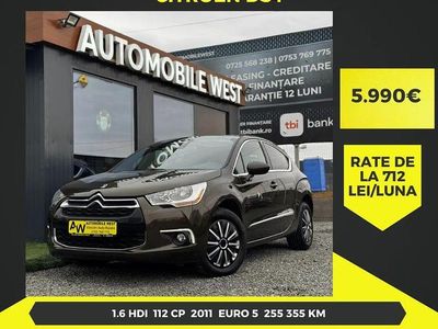 Second-hand Citroën DS4 Chic 111 CP (81 kW) 2011 Culoaremaro Hatchback