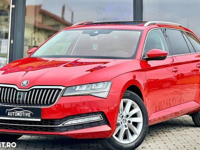 Second-hand Skoda Superb Style 150 CP (110 kW) 2023 Culoarerosu Break