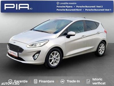 Second-hand Ford Fiesta Titanium 125 CP (91 kW) 2020 Culoareargint Hatchback