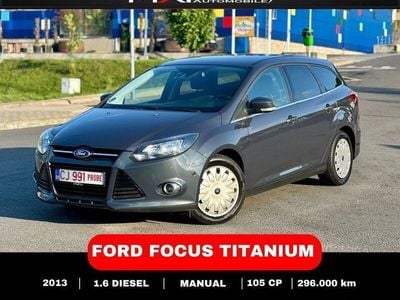 Gri Utilizat 2013 Ford Focus Titanium Break | 4.499 EUR (Preț OK)