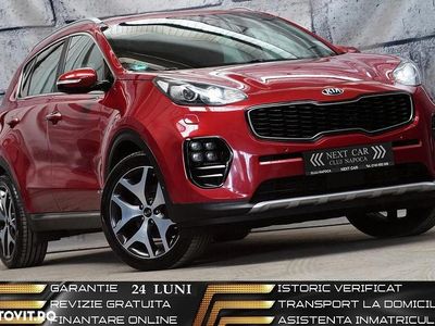 Second-hand Kia Sportage GT-Line 185 CP (136 kW) 2017 Culoarerosu SUV