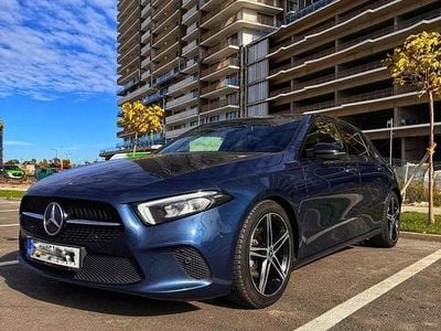 Second-hand Mercedes A200 AMG line 163 CP (119 kW) 2019 Culoarealbastru Hatchback