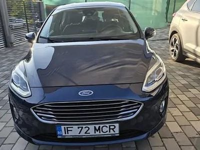 Second-hand Ford Fiesta Titanium 100 CP (73 kW) 2020 Albastru Hatchback