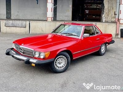 Roșu Utilizat 1990 Mercedes SL450 Cabrio | 13.950 EUR