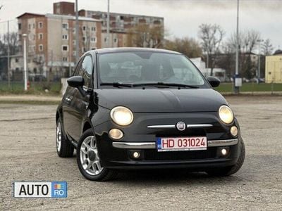 Second-hand Fiat 500 69 CP (50 kW) 2009 Negru Cabrio