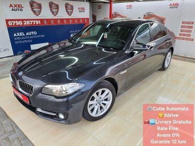 second-hand BMW 520 D F10, Xdrive, An 2015, Motor 2.0Diesel, Euro 6, Rate Fixe, Avans 0% Livrare Gratuita