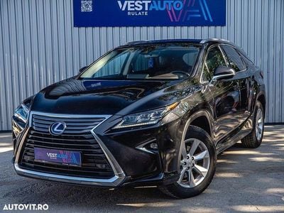 Second-hand Lexus RX450h Luxury Line 262 CP (192 kW) 2017 Negru SUV