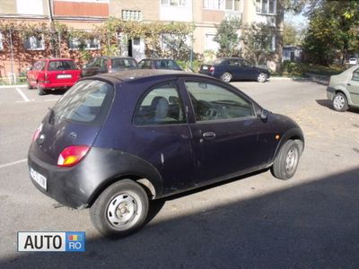 Second-hand Ford Ka 60 CP (44 kW) 2002 Albastru Hatchback